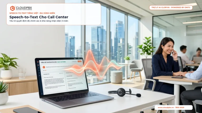 Speech-to-Text tiếng Việt cho call center: yếu tố nào quyết định độ chính xác